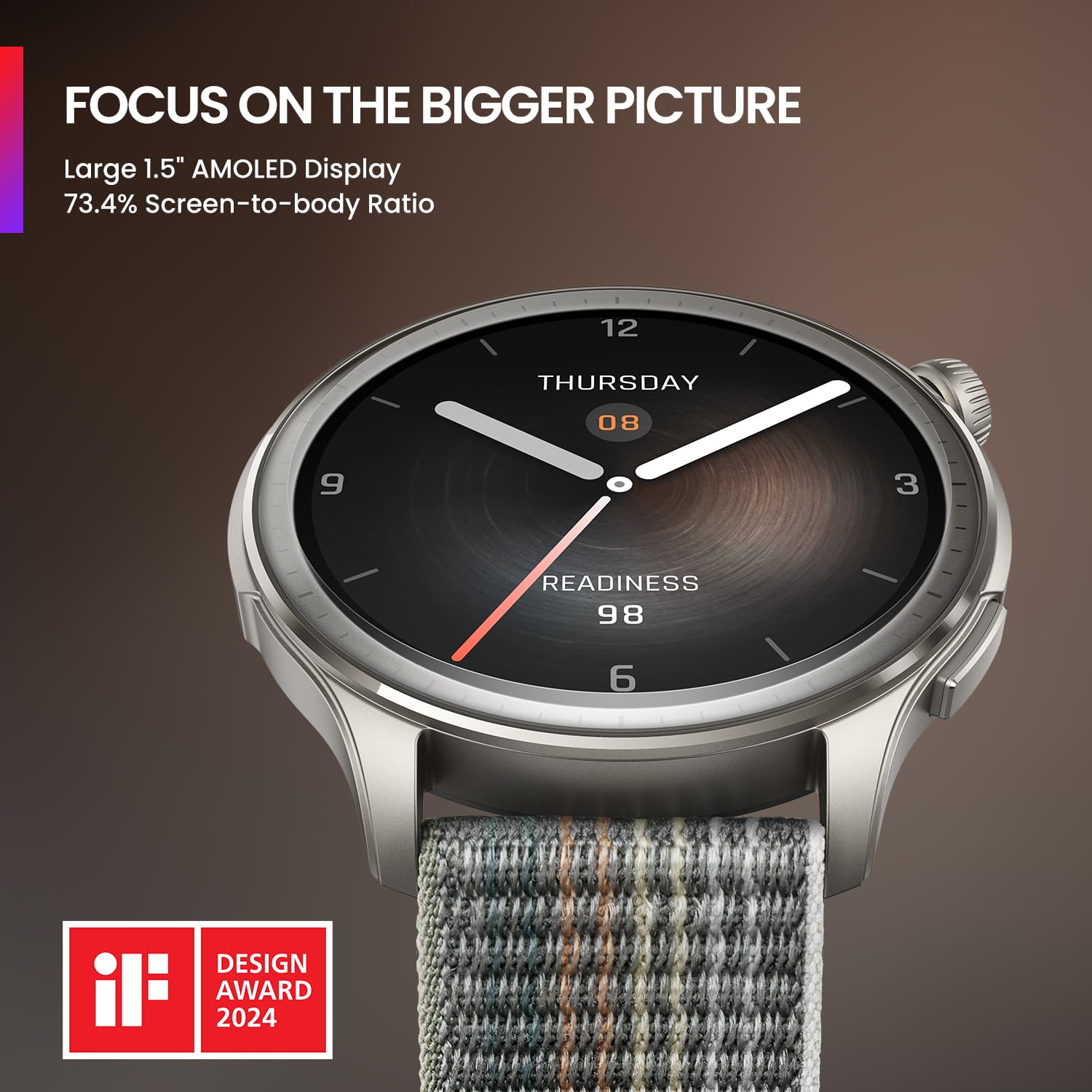 Amazfit Balance Smart Watch (46mm) - Image 4 - Technova