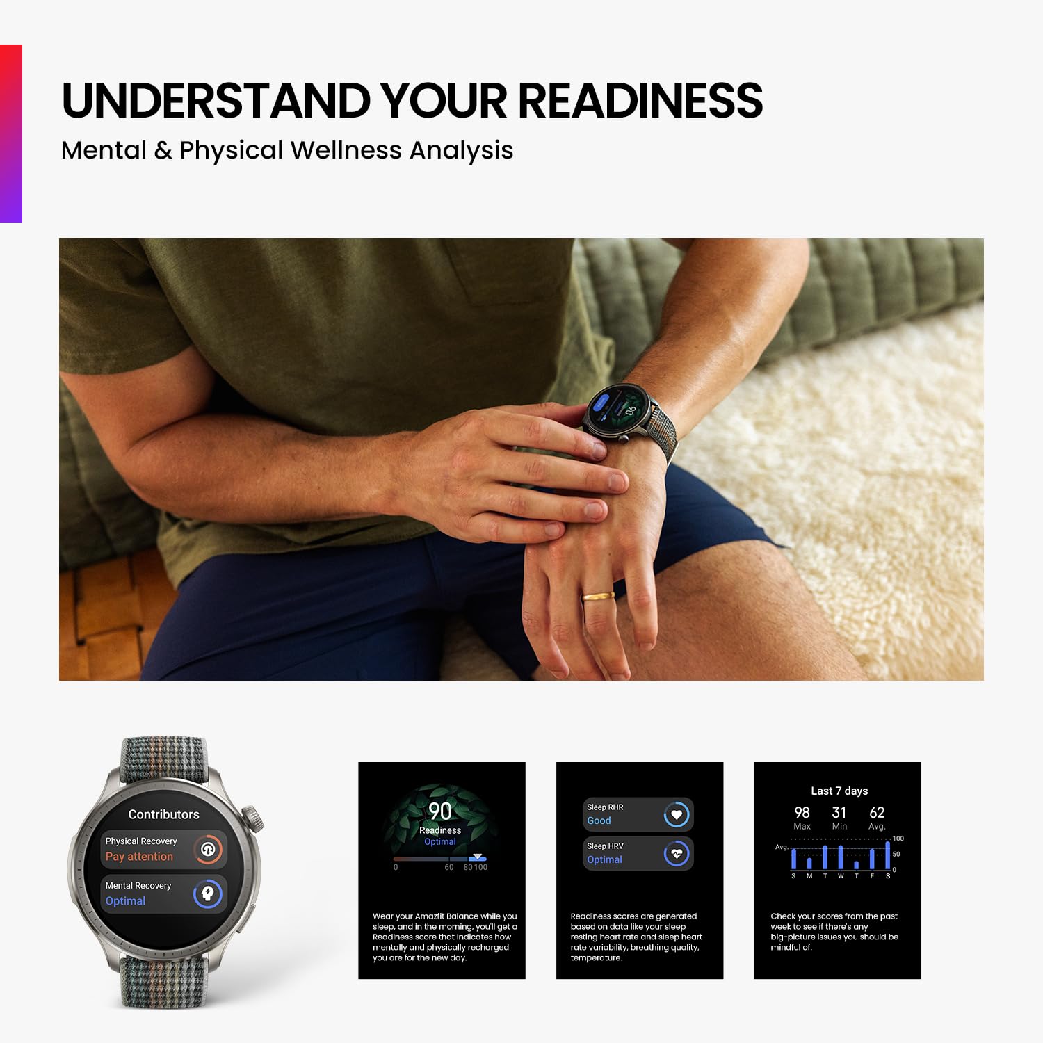 Amazfit Balance Smart Watch (46mm) - Image 1 - Technova