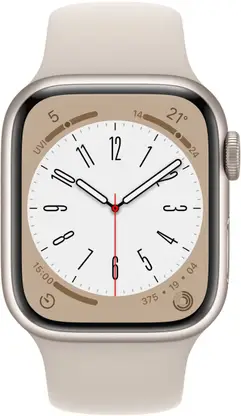 Apple Watch Series 8, 41mm GPS + Cellular (Starlight Sport Strap, Regular) - Image 3 - Technova