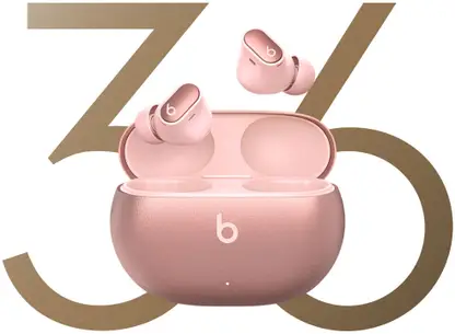 Beats Studio Buds + Pink with Active Noise Cancellation Bluetooth  (Cosmic Pink, True Wireless) - Image 2 - Technova