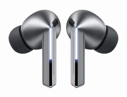 Samsung Galaxy Buds3 Pro True Wireless Earbuds (Silver) - Image 3 - Technova